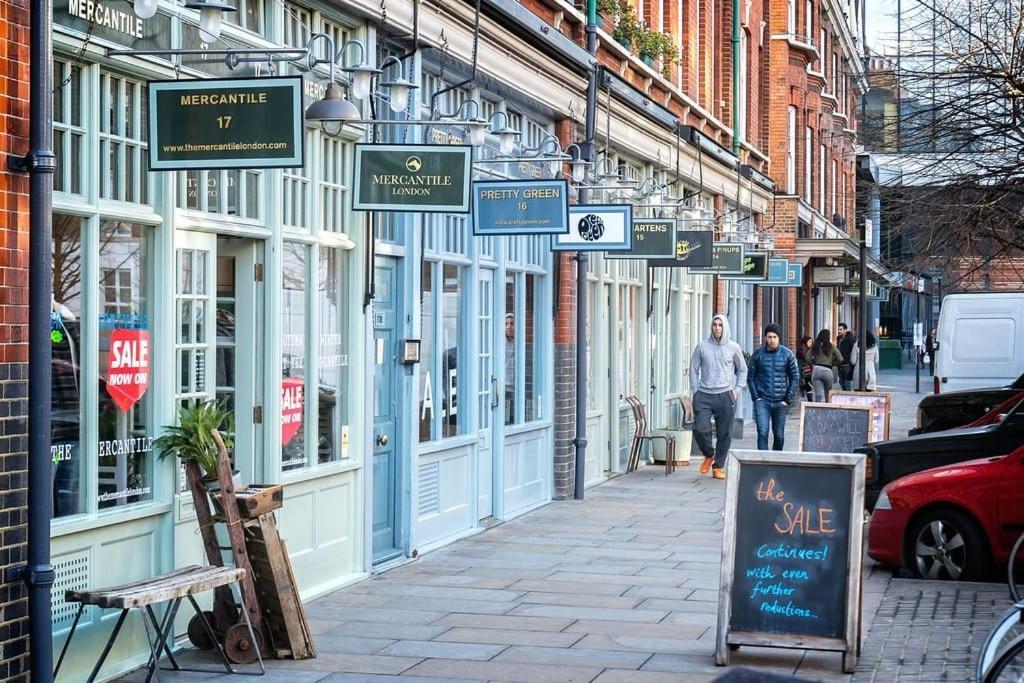 Three-Storey, Renovated 1890S Heritage Home In Spitalfields Market London Eksteriør bilde